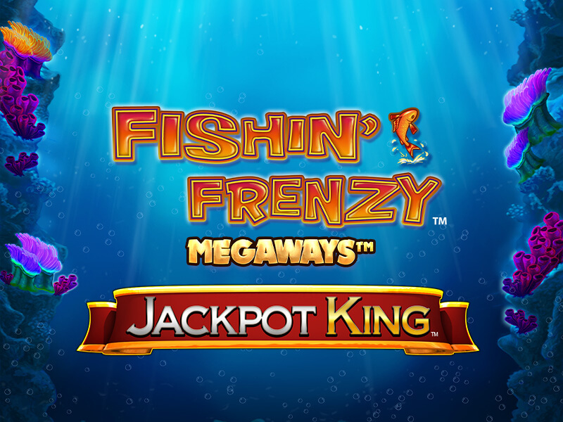 Logo Trò Chơi Fishin' Frenzy Megaways Jackpot King